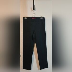 Lilly Pulitzer Size 6 Stretch Waist Dress Pants in Dark Navy, Nearly Black